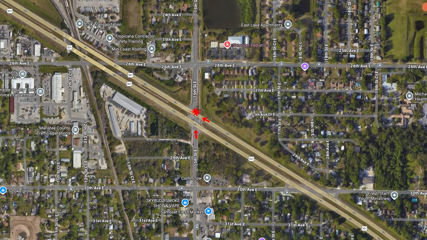 Two Drivers Injured in Crash at State Road 70 and 15th Street East in Bradenton - Justice Pays