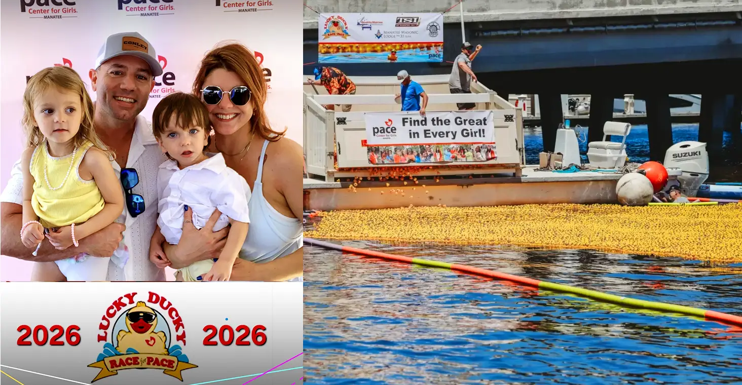 Attorney Danny Murphy Supports Pace Manatee at 2026 Lucky Ducky Race for Pace - Justice Pays